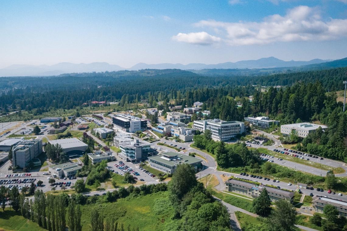 VIU campus from the air